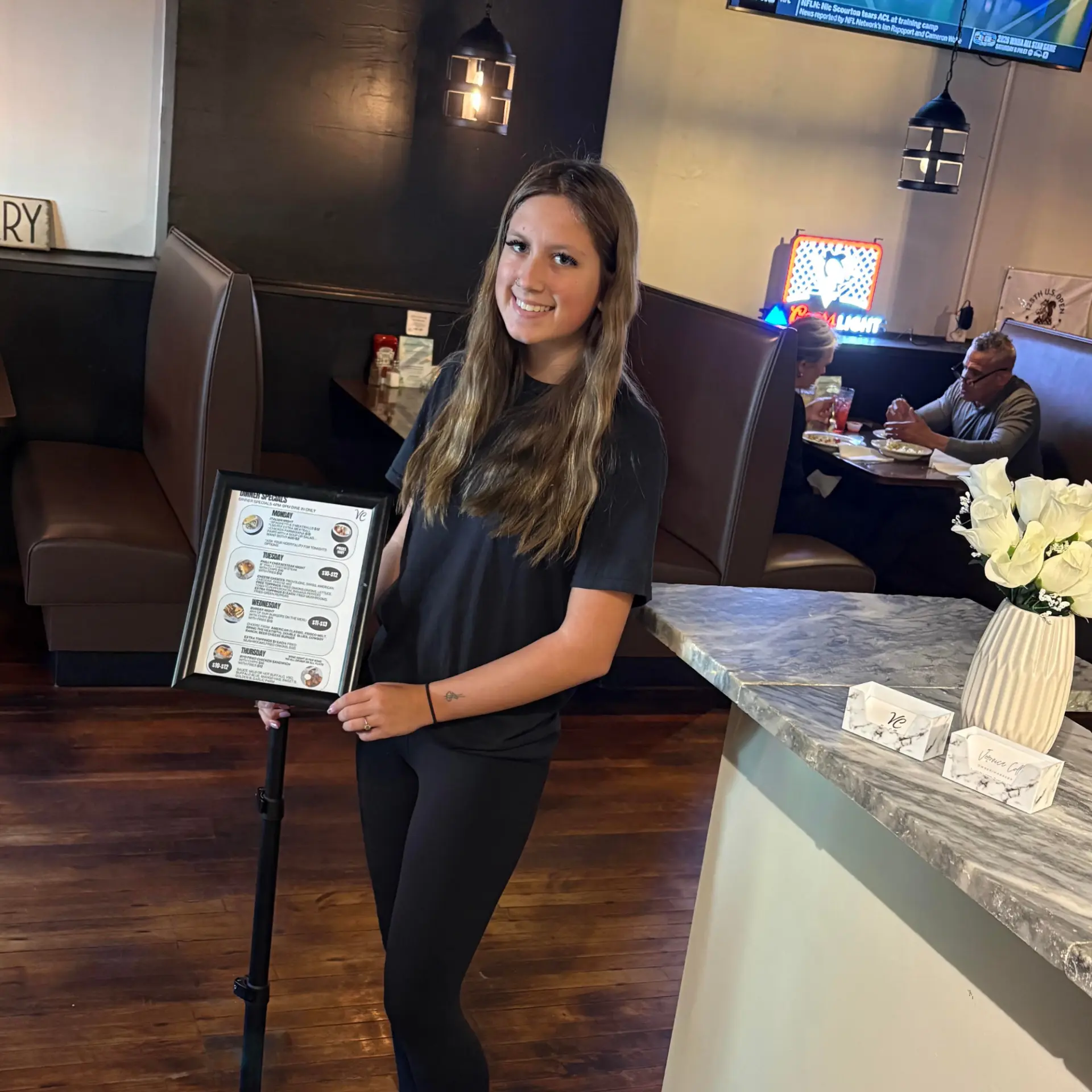 Hailey, hospitality team member at Veronica's on Cavitt